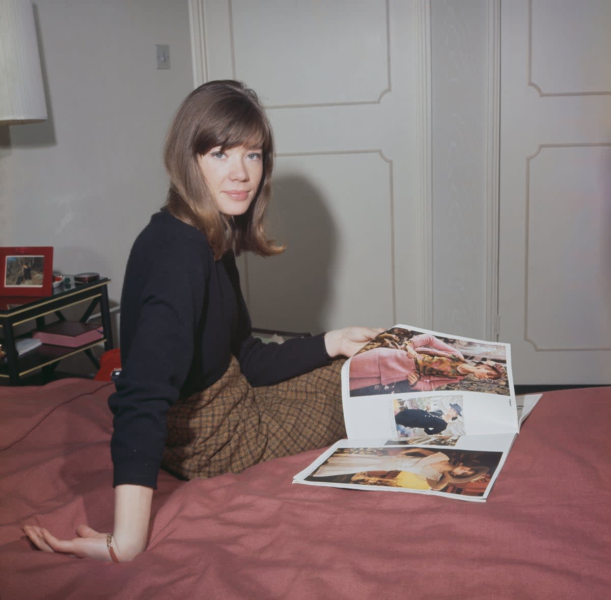 French singer and songwriter Francoise Hardy, circa 1965.  (Getty Images)