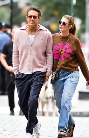 <p>TheImageDirect.com</p> Ryan Reynolds and Blake Lively on Sept. 23, 2024