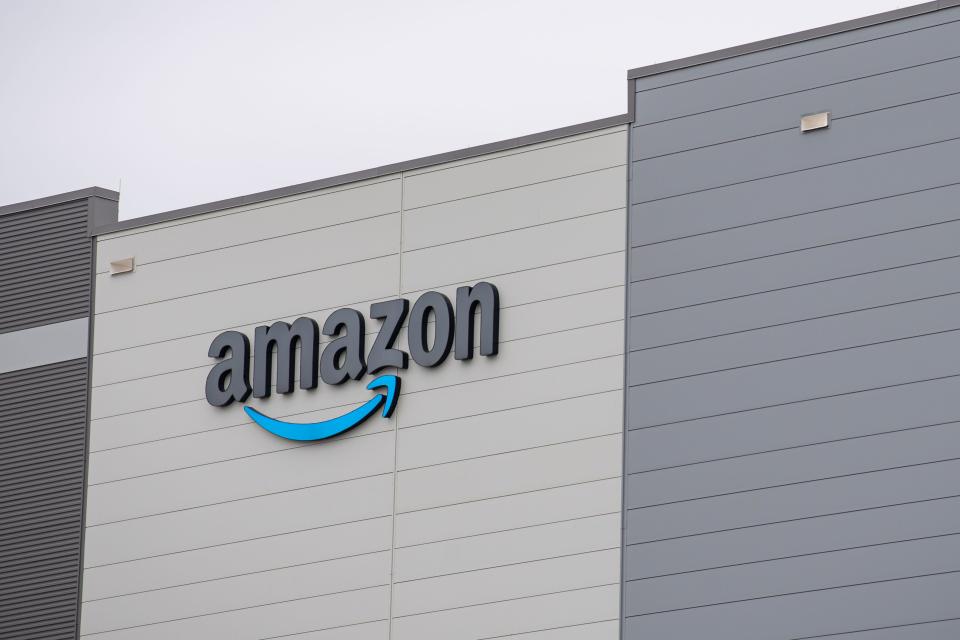 The new Amazon warehouse on the west side of Interstate 5 in Woodburn was initially planned to open in spring 2023.