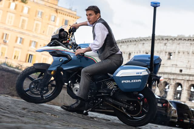 Christian Black/Paramount Pictures Tom Cruise in 'Mission: Impossible Dead Reckoning - Part One'