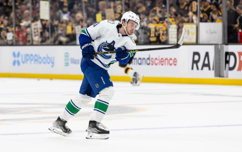 Canucks D-man Quinn Hughes has been one of the fantasy season's most consistent offensive contributors.