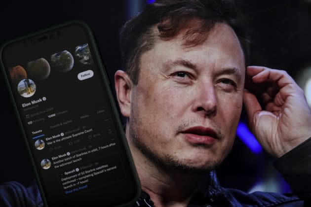 Elon Musk and Twitter - Credit: Muhammed Selim Korkutata / Anadolu Agency/Getty