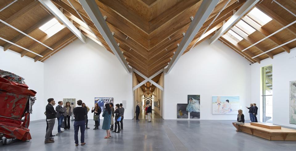 <h1 class="title">Parrish Art Museum, Water Mill, United States. Architect: Herzog & de Meuron, 2012.</h1><cite class="credit">Photo by View Pictures. Image courtesy of Getty.</cite>