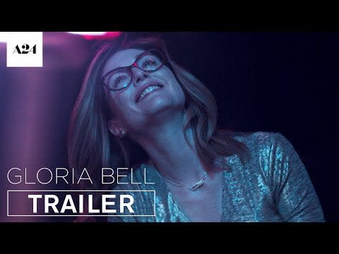 <p>Gloria Bell, portrayed by the brilliant Julianne Moore, is a 50-something divorced woman, cautiously on the lookout for love. She is free-spirited and sensual, embracing her exuberance on singles nights where she dances elatedly, without inhibition. Moore’s warm smile is the bravest act of affirmation within the film, as we see her fall for silver fox Arnold (John Turturro), who initially seems like the perfect man, before turning out to be another man-child. They go home, have sex, meet up, eat out, but don’t so much as fall head over heels in love than try-out each other. Wonderfully honest sex scenes reveal Gloria’s desire and we see her come to terms with her changing older body. ‘‘Our bodies, even middle-aged bodies are less than 10 years old. Our skin, the very epidermis is recycled every two weeks," she tells her paramour. Gloria is not tough; her resilience does not emerge from impermeability, but from allowing oneself to be undone by despair and shame, yet still managing to gather the pieces of oneself to simply be.</p><p><a class="link " href="https://www.netflix.com/title/80208223" rel="nofollow noopener" target="_blank" data-ylk="slk:WATCH GLORIA BELL ON NETFLIX;elm:context_link;itc:0;sec:content-canvas">WATCH GLORIA BELL ON NETFLIX</a></p><p><a href="https://www.youtube.com/watch?v=YCwCdQK2Qss" rel="nofollow noopener" target="_blank" data-ylk="slk:See the original post on Youtube;elm:context_link;itc:0;sec:content-canvas" class="link ">See the original post on Youtube</a></p>