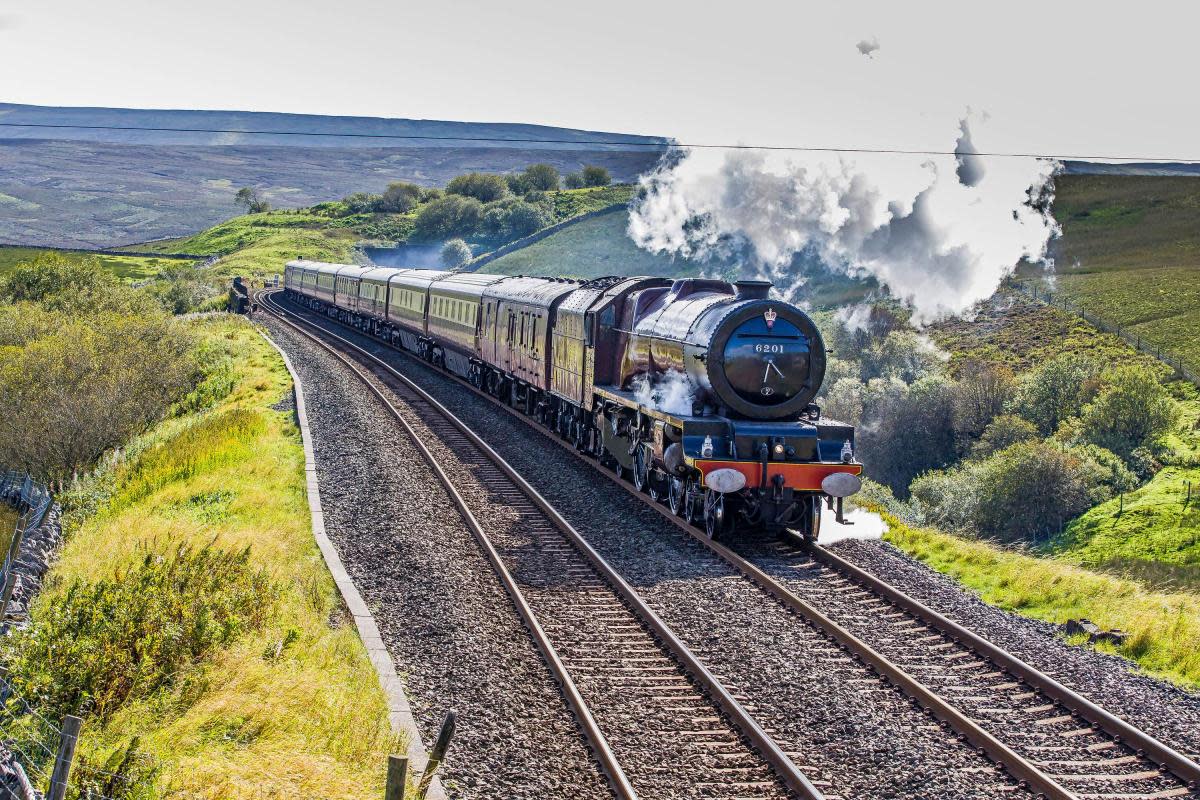 The Northern Belle hauled by the Princess Elizabeth. <i>(Image: THE NORTHERN BELLE)</i>