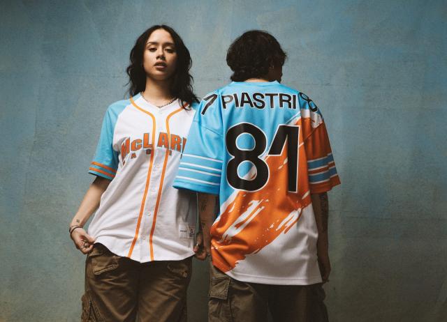 McLaren x Mitchell & Ness Miami GP Baseball Jersey