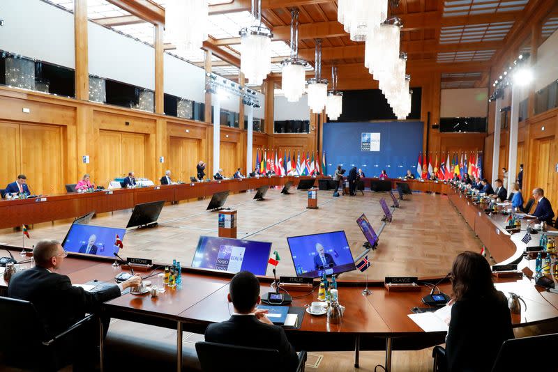 NATO foreign ministers meeting, in Berlin