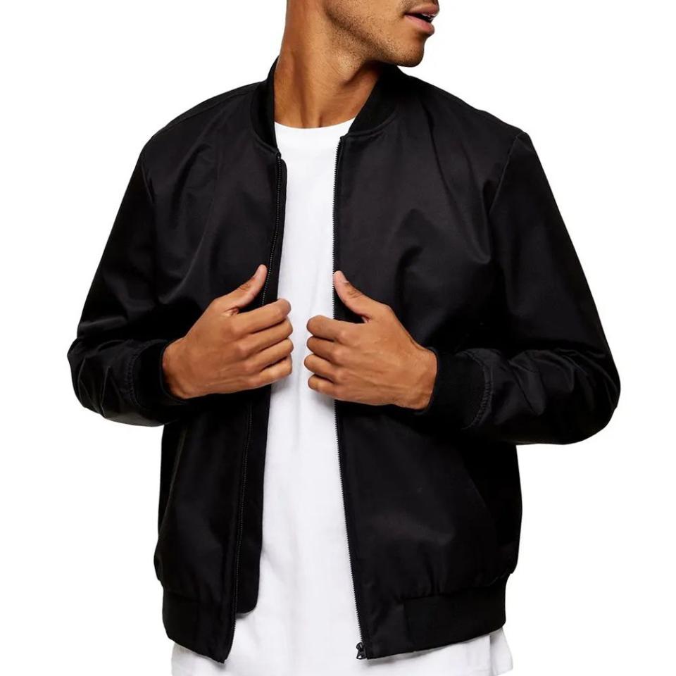 <p><a href="https://go.redirectingat.com?id=74968X1596630&url=https%3A%2F%2Fwww.nordstrom.com%2Fs%2Ftopman-icon-bomber-jacket%2F5750021&sref=https%3A%2F%2Fwww.bestproducts.com%2Flifestyle%2Fg35371374%2Fvalentines-day-gifts-for-men%2F" rel="nofollow noopener" target="_blank" data-ylk="slk:Shop Now;elm:context_link;itc:0;sec:content-canvas" class="link ">Shop Now</a></p><p>Icon Bomber Jacket</p><p>nordstrom.com</p><p>$60.00</p>