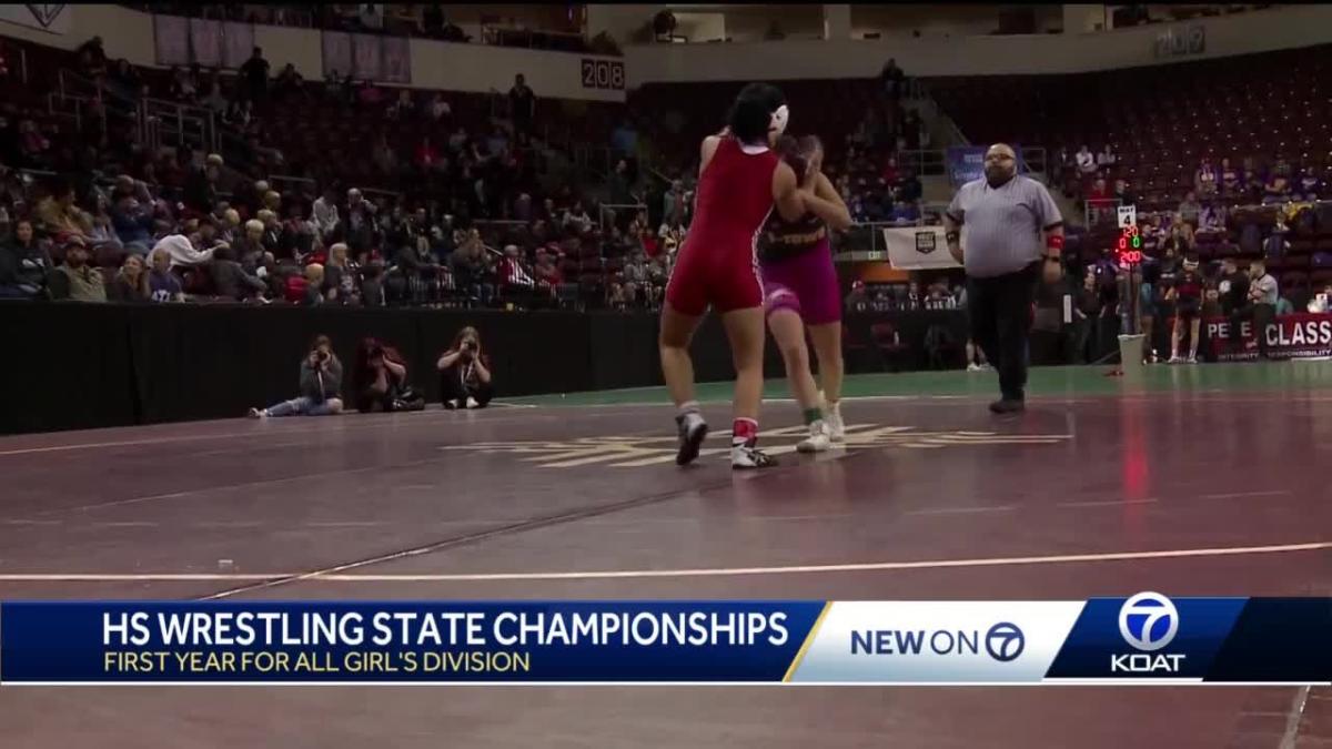 Girls only division makes debut at New Mexico state wrestling tournament