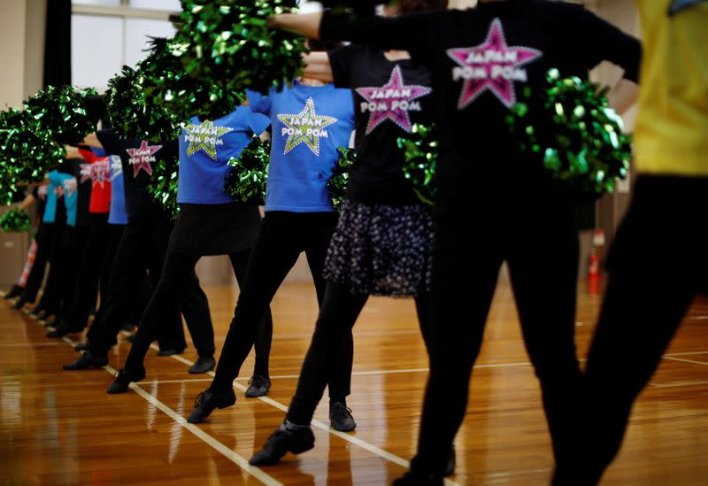 The Wider Image: Don't call us grannies: Meet Japan's senior cheer squad