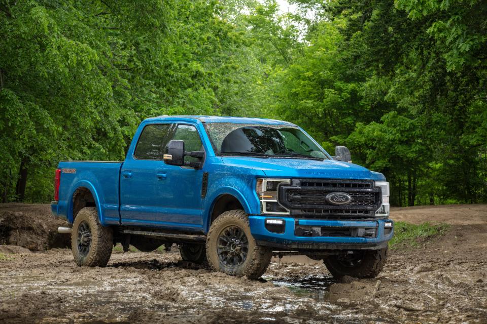 Tremor is an equipment package that will come with features like rock-crawl mode. Ford will offer it on some F-250 and 350 models.