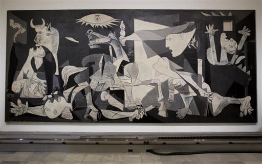 "Guernica" (Pablo Picasso, 1937) está en el Museo Reina Sofía. / Foto: AP