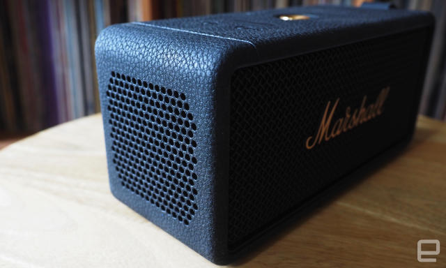 Parlante portátil Bluetooth Marshall Middleton - MacOnline