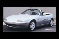 <p>There are many cases of people around the world of people fitting rotary engines into MX-5s, but Mazda itself has never done this – at least in a version available to the public. In 1993, however, it did create a development model of this type which used hydrogen rather than petrol as a fuel.</p><p>Since most of the exhaust from a hydrogen-fuelled vehicle consists of water, the traditionally poor emissions of a rotary immediately become unproblematic. The difficult part is storing the hydrogen in a car as small as this one. This couldn’t be resolved, so the hydrogen rotary MX-5 remained an interesting but impractical experiment, though it was probably never meant to be more that anyway.</p>