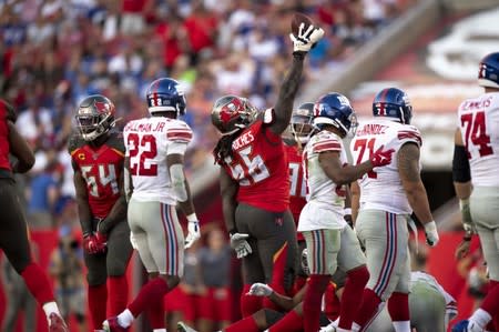 NFL: New York Giants at Tampa Bay Buccaneers