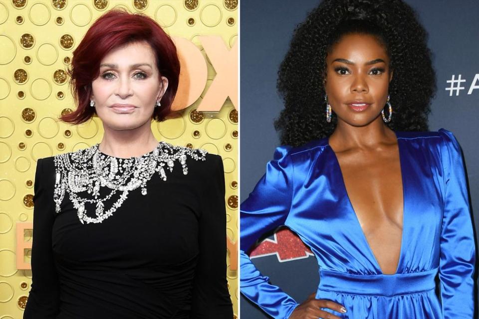 Sharon Osbourne and Gabrielle Union | Frazer Harrison/Getty Images; Jon Kopaloff/FilmMagic