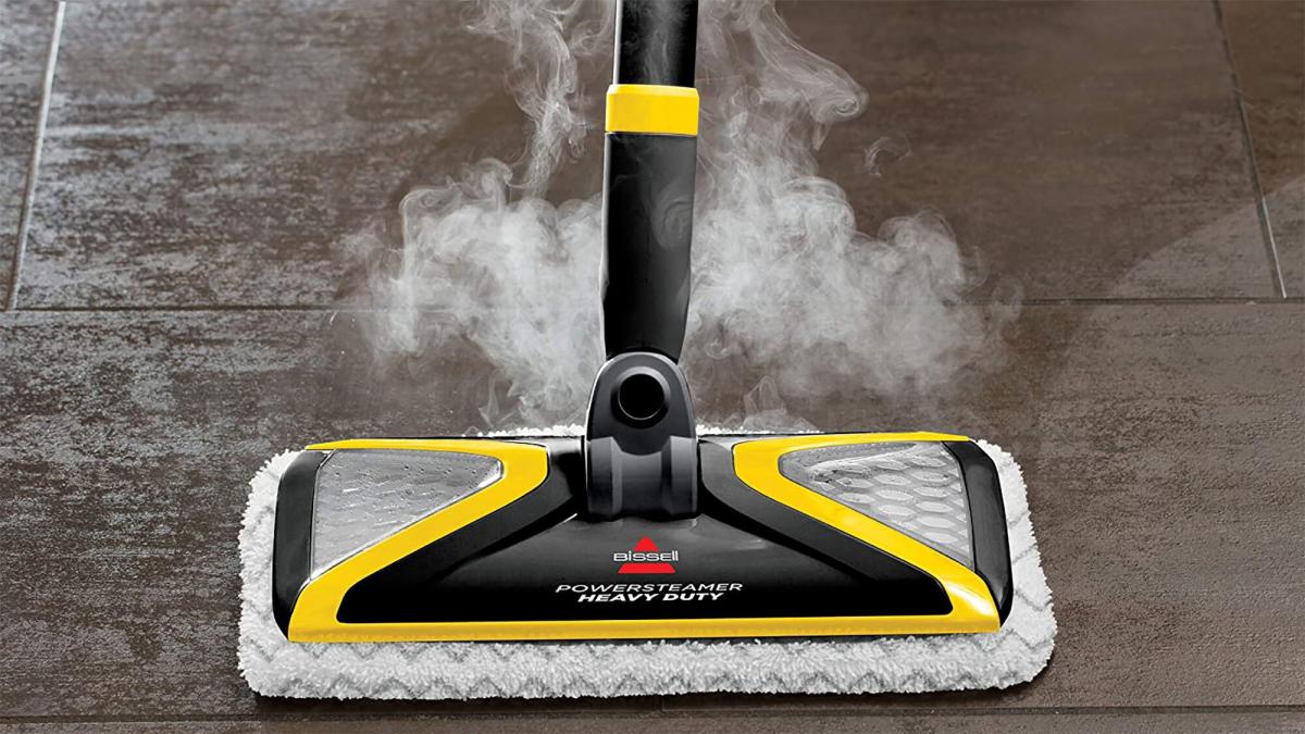 Reliable Steamboy Steam Mop - Powerful Scrubber, 180 Degree Swivel Head,  Foot Release for Easy Switching in the Steam Cleaners & Mops department at