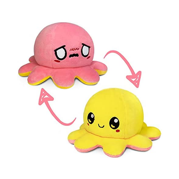 TeeTurtle Reversible Octopus Plushie