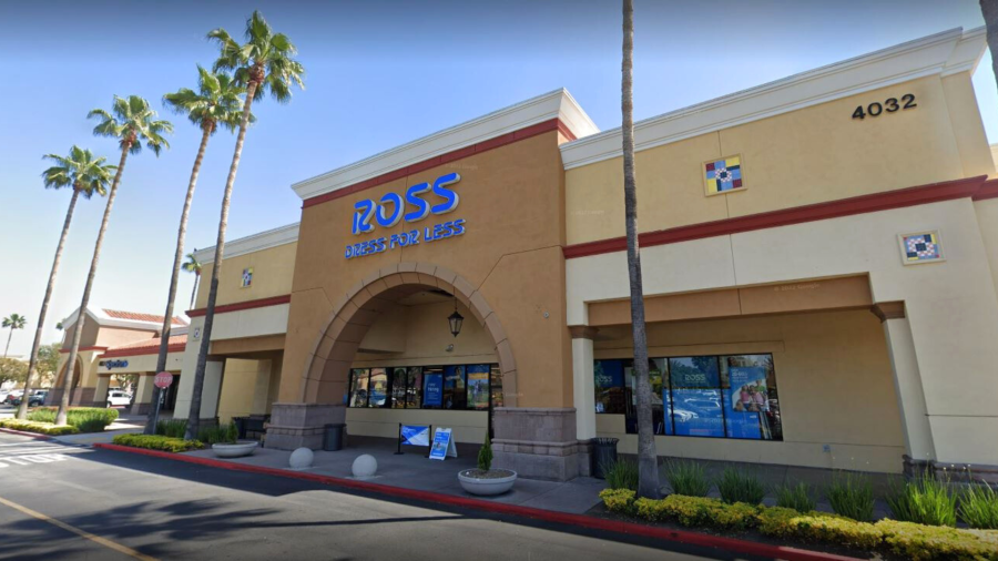 Ross Dress for Less retail store in Chino, California.
