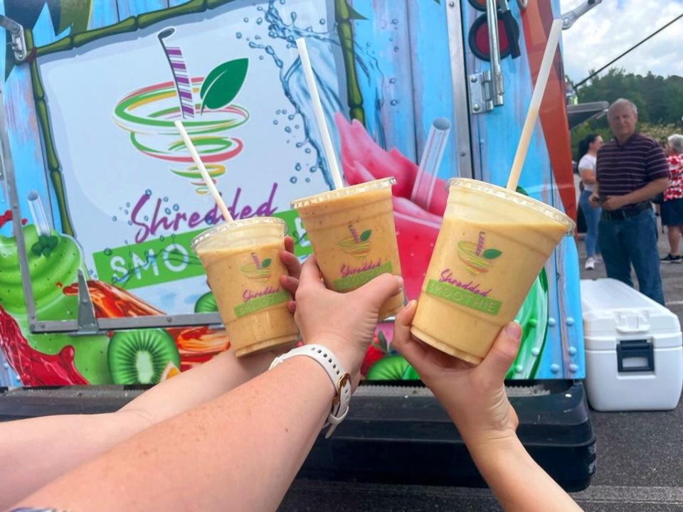 Shredded Smoothie food truck's Mighty Mango.