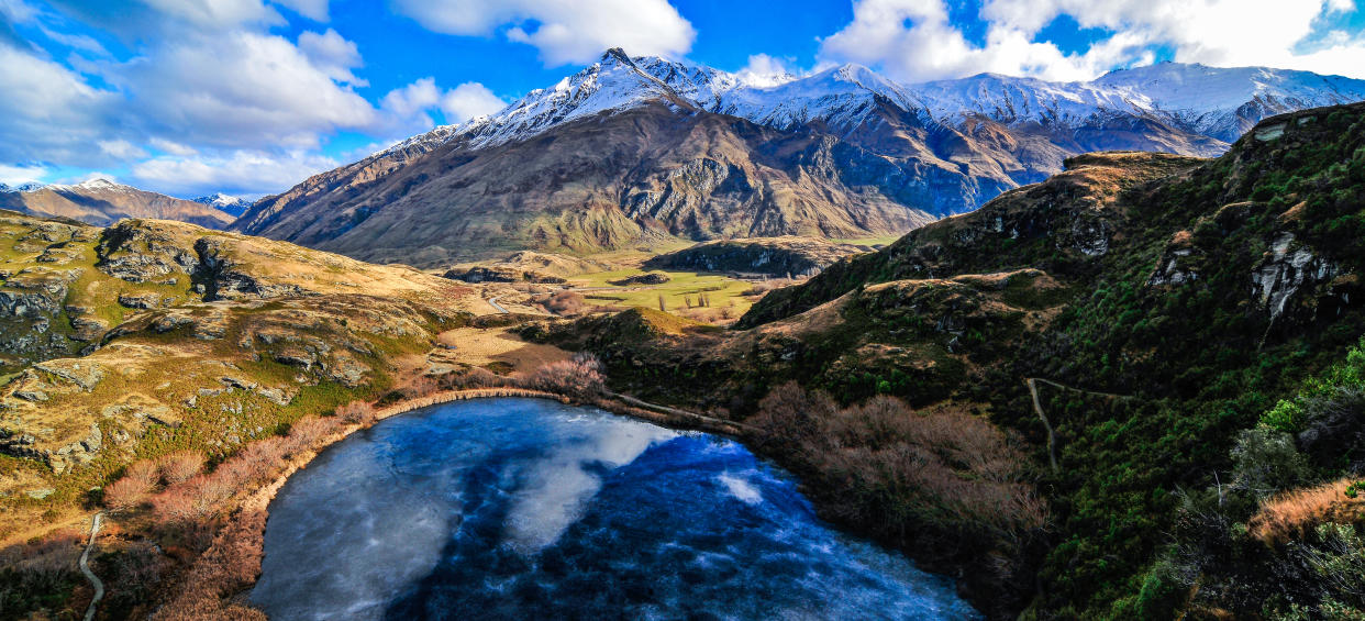 Eine Britin verbrachte zwei Monate damit, nach Neuseeland zu reisen. (Symbolbild: Getty)