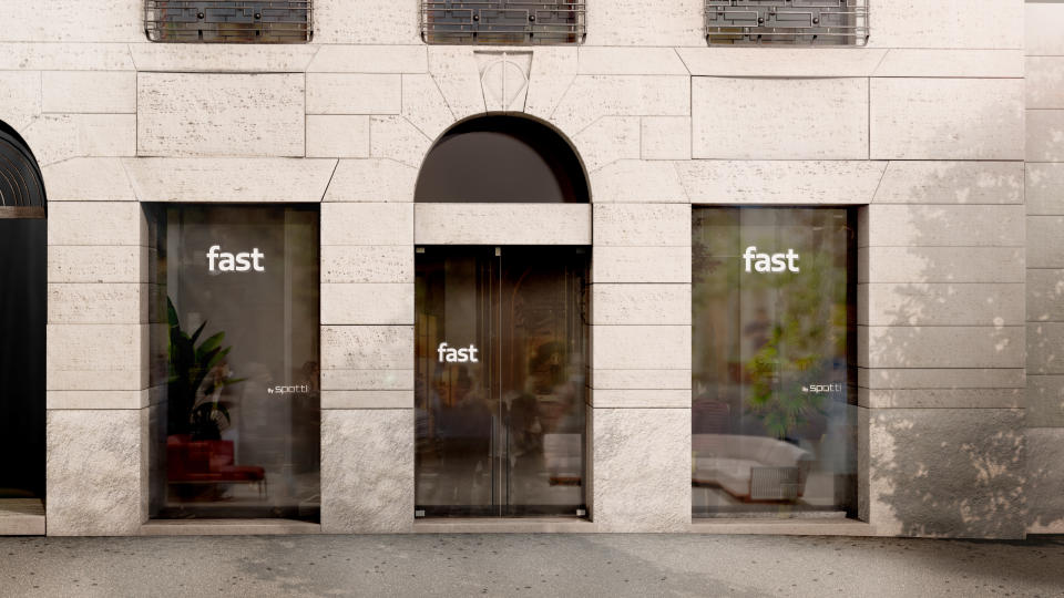 Fast flagship store in Milan