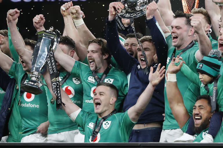 Marzo de 2023: el triunfo de Irlanda sobre Inglaterra en el Seis Naciones y una celebración a pura euforia, Grand Slam incluido.