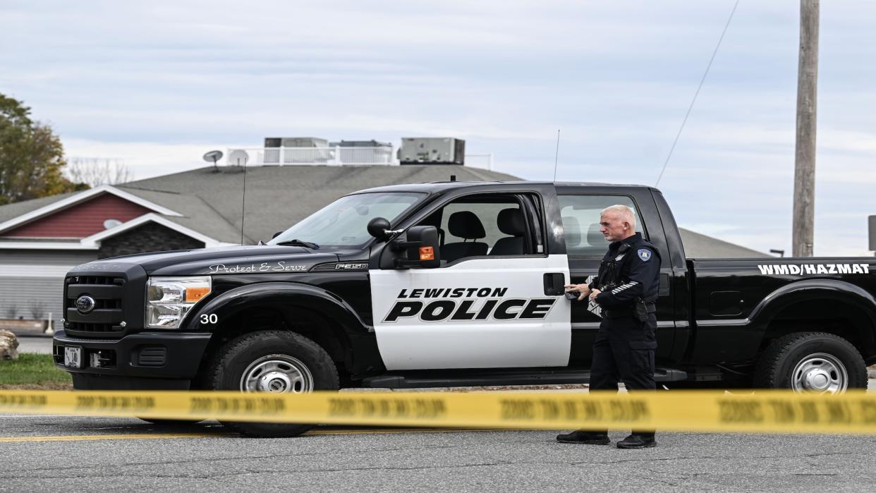  A Lewiston, Maine police officer. 