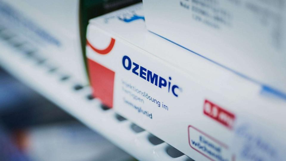 PHOTO: The anti-diabetic medication Ozempic is pictured in a pharmacy on April 13, 2023. (Florian Gaertner/Photothek via Getty Images)