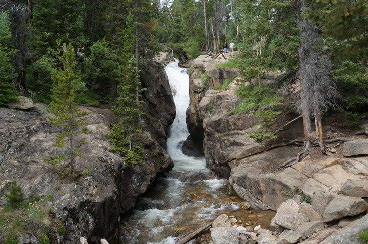 Chasm Falls off of Old Fall River Road