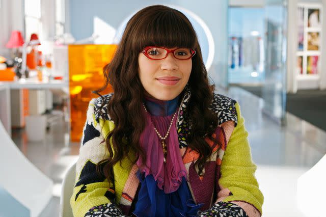 <p>Patrick Harbron/Disney General Entertainment Content via Getty</p> America Ferrera in 'Ugly Betty'