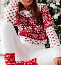 <p><strong>ZAFUL</strong></p><p>amazon.com</p><p><strong>$34.99</strong></p><p>We're calling this look "candy cane chic."</p>