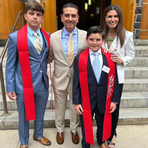 <p>Buddy Valastro/Instagram</p> Buddy Valastro and sons Marco and Carlo