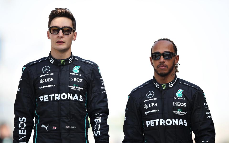 Mercedes' resurgence puts a Lewis Hamilton v George Russell dilemma on the horizon - GETTY IMAGES