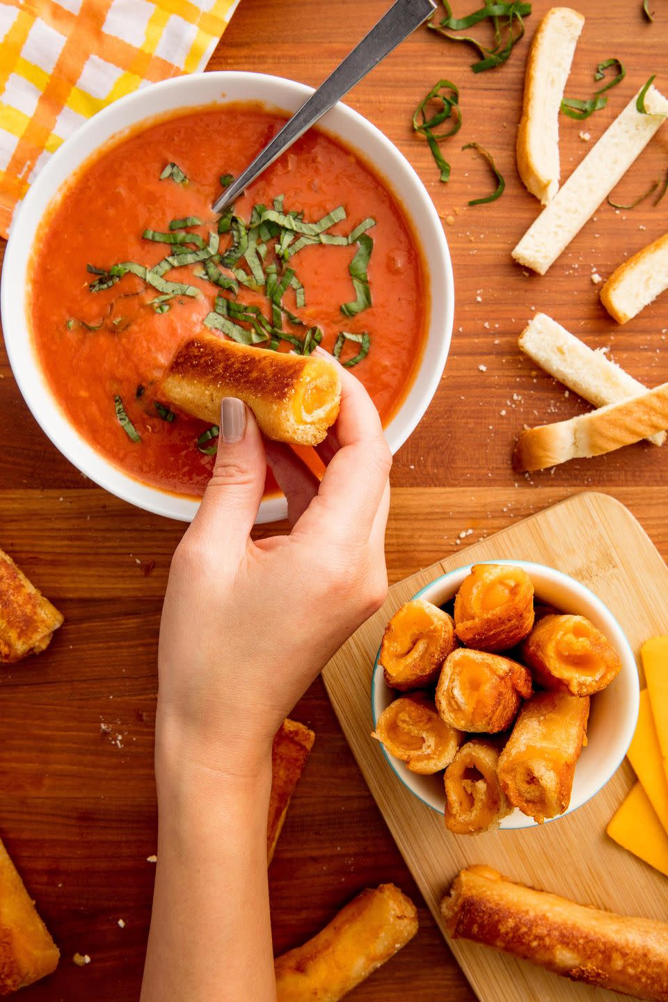 Grilled Cheese + Tomato Soup