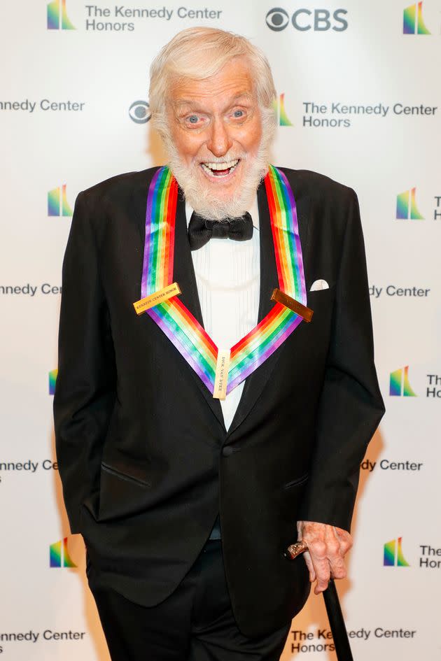 Dick Van Dyke at the Kennedy Center Honors in 2021.