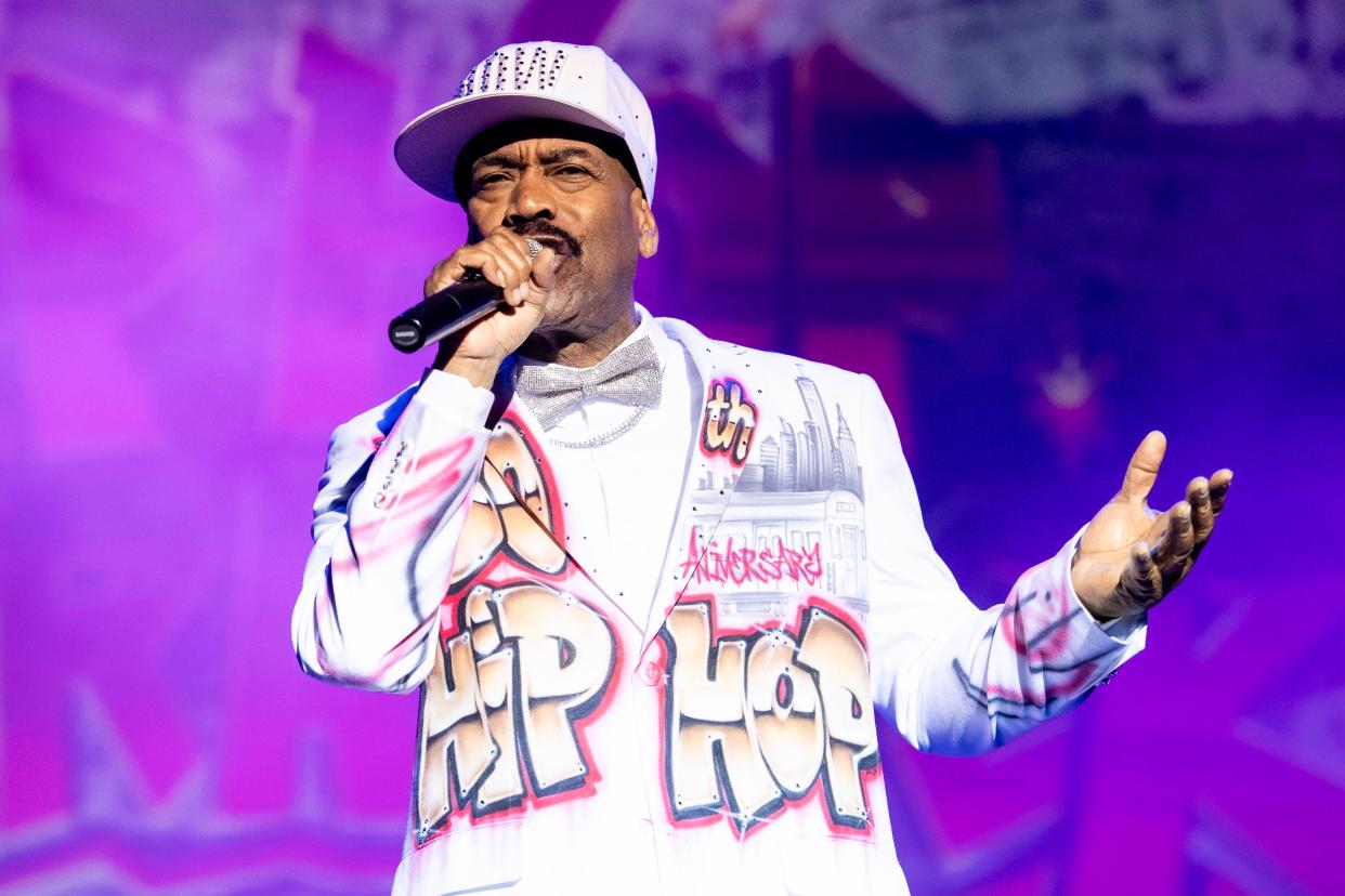 Rapper Kurtis Blow serves as the MC of "The Hip Hop Nutcracker."