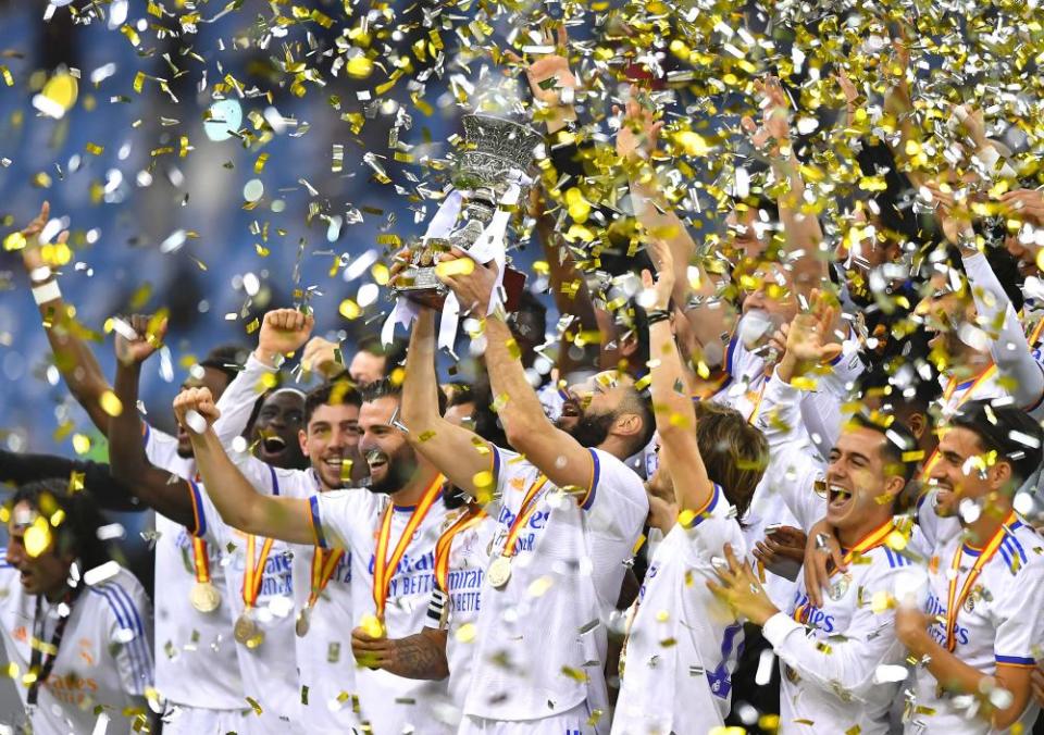 Plucky underdogs Real Madrid win another pot.