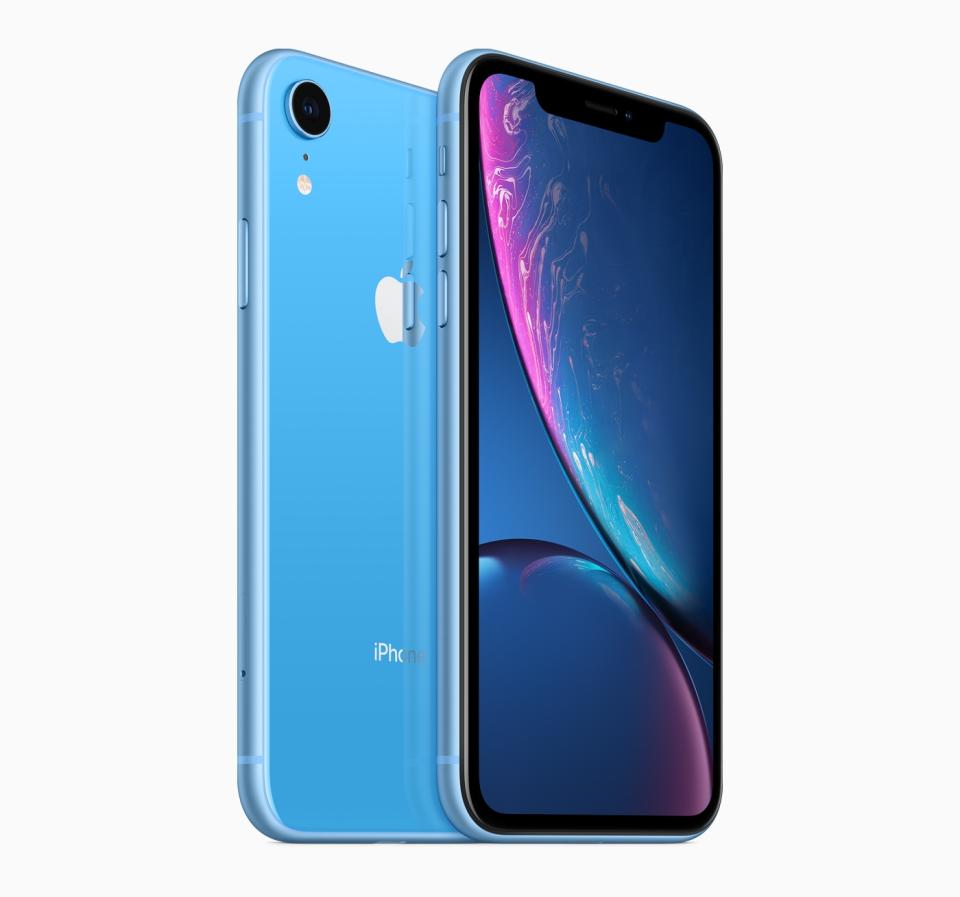 Apple’s iPhone XR.