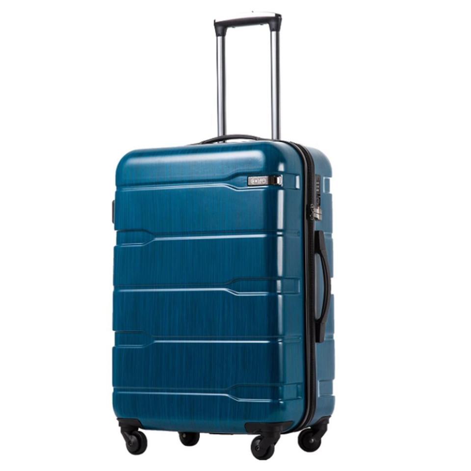 13) Coolife Luggage Expandable Suitcase