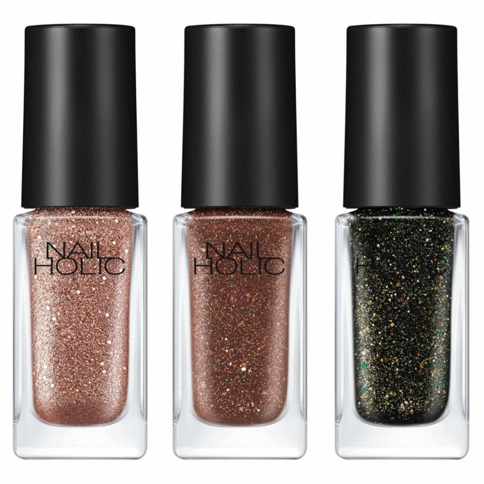 ▲NAIL HOLIC 光燦叢林指甲油 全6色 5mL 各NT$119。（圖／高絲）