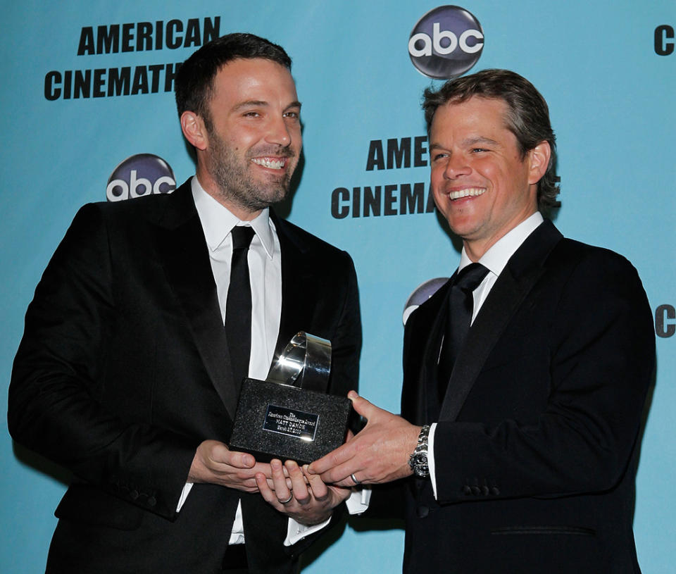 24th American Cinematheque Annual Gala 2010 Ben Affleck Matt Damon