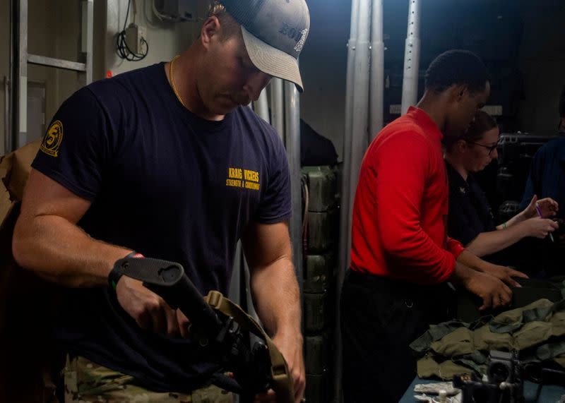 USS Ronald Reagan (CVN 76) Flight Operations, in the Arabian Sea