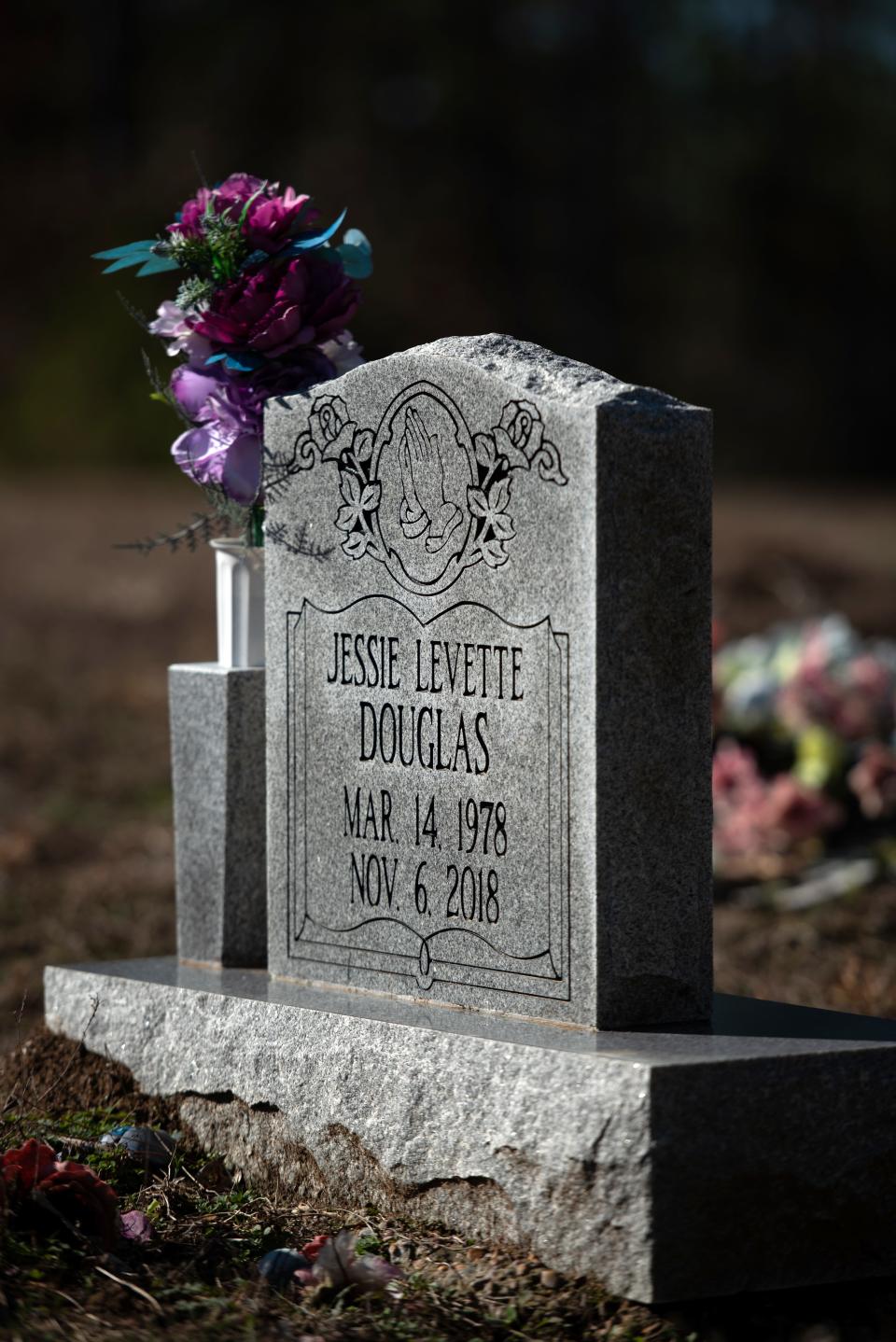 Jessie Levette Douglas, who said she was pressured by Grassaree to lie, died in prison in 2018 of renal failure.