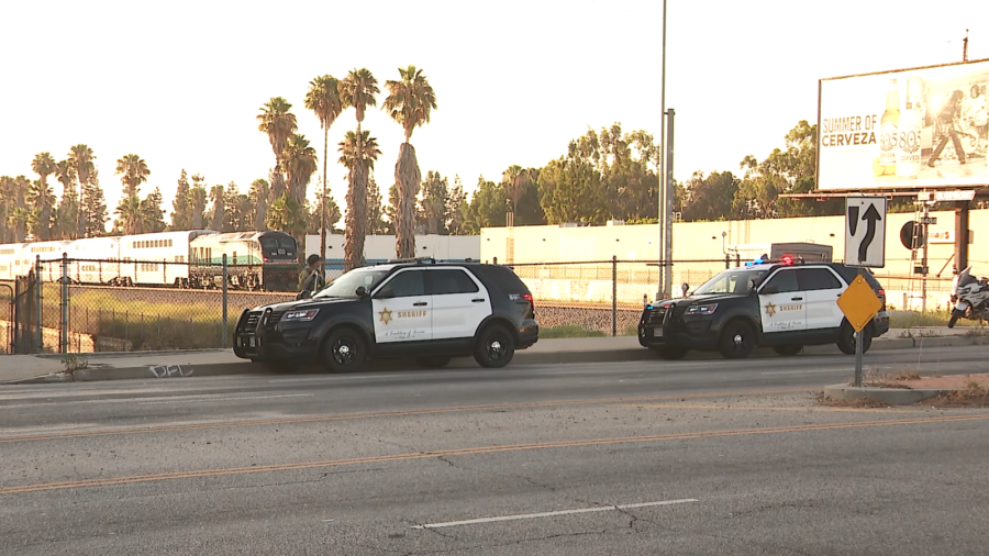 A pedestrian was struck and killed by a train in Northridge early Monday, July 15, 2024, authorities told KTLA. 
