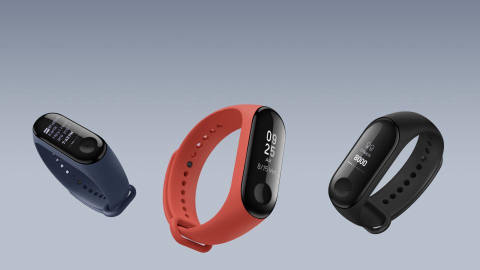 Xiaomi's Mi Band 3 wearable fitness tracker.