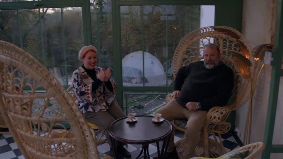 escape to the chateau, series 9, episode 7 dick and angel strawbridge's winter garden conservatory