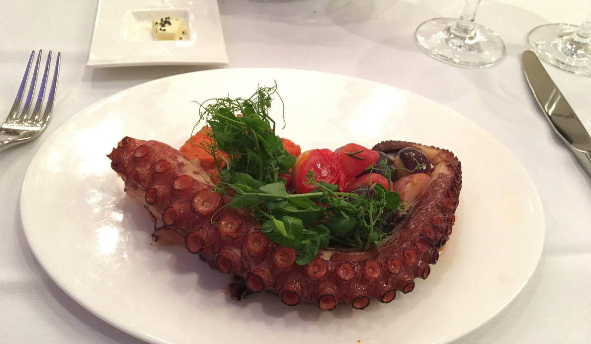 Sea Fire Grill, New York, Octopus Dish