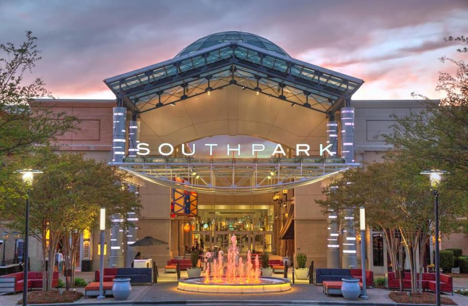 SouthPark Mall has over 150 stores and restaurants.