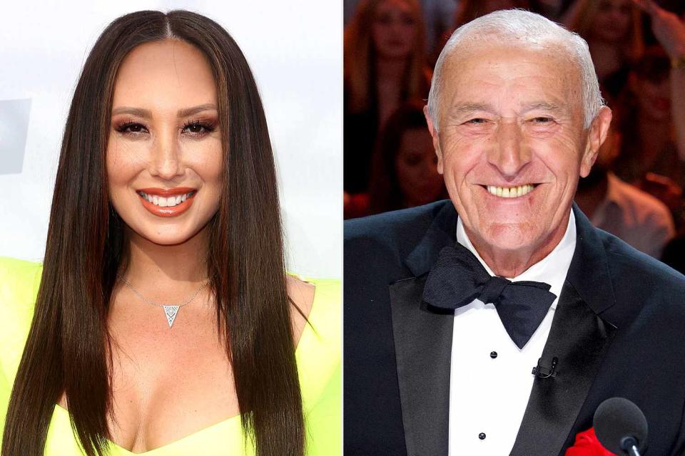 <p>Tommaso Boddi/Getty; Eric McCandless via Getty</p> Cheryl Burke (left) and Len Goodman